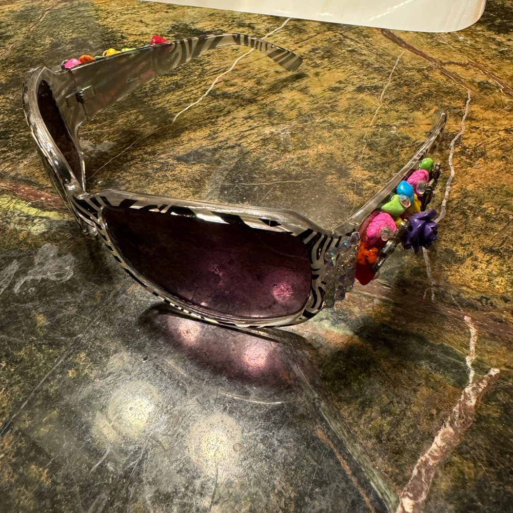 Blinged sunglasses